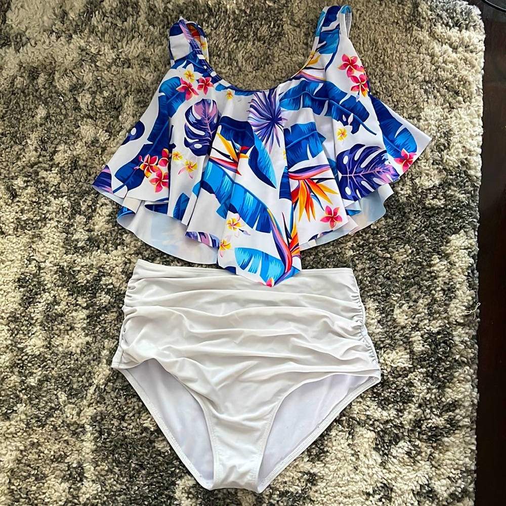 Cute tropical swimsuit